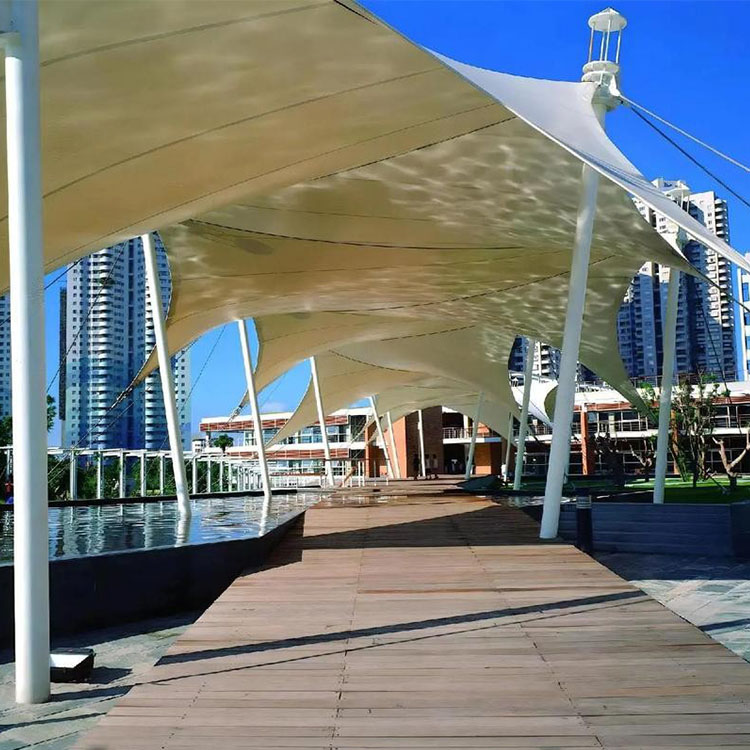 沈丘县膜结构景观棚